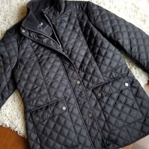 lucky brand quilted barn jacket